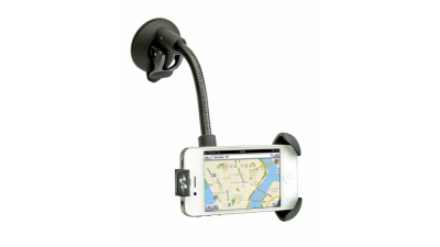Suport auto BestAutoVest pentru telefon 4 H-108/135 L-45/75mm cu brat flexibil 10cm