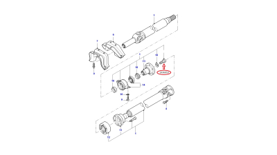 Surub Diferential Ax Spate Ford 1436053