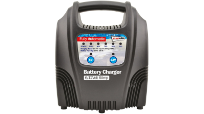 Incarcator acumulator auto automat marca Streetwize 6/ 12V 6Amp redresor cu led nivel incarcare a bateriei