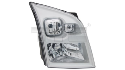 Far Ford Transit (V347/8) 05.2006-04.2013 TYC 20-11736-05-2, partea stanga, tip bec H4, reglare electrica, cu motoras