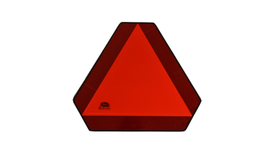 Triunghi reflectorizant BestAutoVest omologat ECE pentru vehicule lente 395x395mm , 1 buc. 