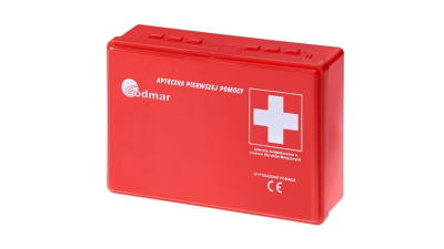 Trusa medicala auto de prim ajutor omologata CE 21x14x5cm, MINI, carcasa plastic