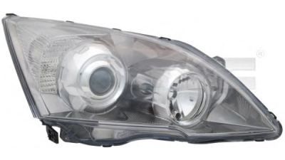 Far Honda CRV (RE) 09.2006-12.2012 TYC partea Dreapta cu bec H1+HB3, fumurii, tip far Stanley