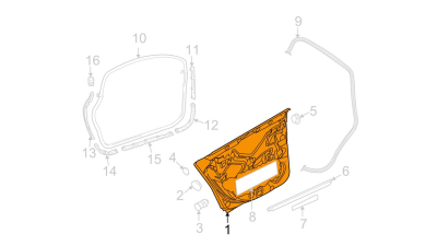 Usa Spate Stanga Vw 4F0833051G