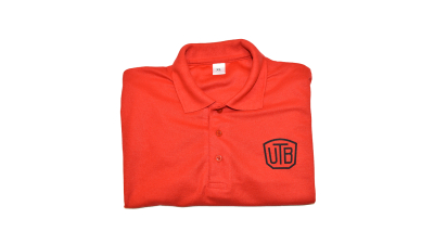 Tricou polo rosu UTB XL