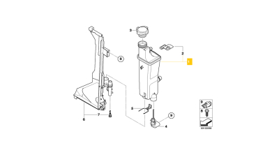 Vas Expansiune Bmw Seria 3 (E46), X3 (E83), X5 (E53) 02.98-08.11