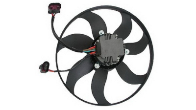 Ventilator Radiator Gmv Audi A3; Seat Altea, Ibiza Iv, Leon, Toledo Iii; Skoda Octavia Ii, Superb Ii, Yeti; Vw Caddy Iii, Eos, Golf Plus, Golf V, Golf Vi, Jetta Iii, Passat, Polo, Scirocco 1.4-2.0d 02.03-