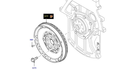 Volanta Cu Masa Dubla Ford C-Max, Focus C-Max, Focus Ii, Galaxy, Mondeo Iv, S-Max 1.8d 07.04-06.15