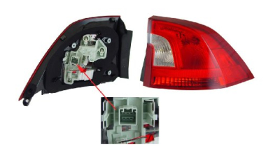 Stop spate lampa Volvo S60 04.2010- AL Automotive lighting partea Dreapta