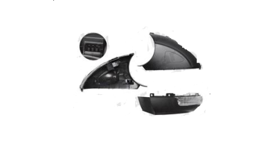 Semnalizare oglinda VW Sharan (7n), 04.2010-, Tiguan (5n/5n2), 01.2009-05.2016, Seat Alhambra (7n), 06.2010-, partea Stanga, LED, fara lampa perimetru