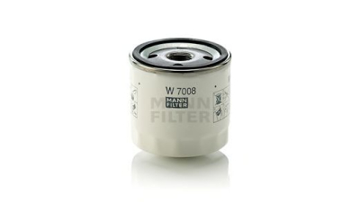 Filtru ulei Mann W7008 Ford Fiesta 2002-,  B-Max 2012-; C-Max 2011-; Focus 2 2004-; Focus 3 2011-; Fusion, Grand C-Max, Ka 2014-; Kuga 2012-; Mondeo 2007-2015; Volvo S40, S60, S80; V40, V50, V60, V70