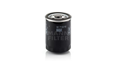 Filtru ulei Mann W713/16 Fiat Palio Weekend (178Dx) Panda (141A_) Uno (146A/E) Albea (178_) Brava (182) Bravo I (182) Cinquecento (170) Doblo (119) Do