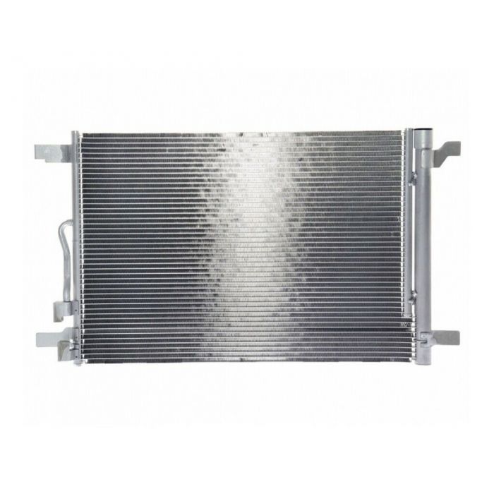 Condensator climatizare Audi A3 8V 10 2012 2020 motor 1 4 TFSI 103 kw 2 0 TFSI 221 kw benzina full aluminiu brazat 570 530 x390x16 mm cu uscator si filtru integrat