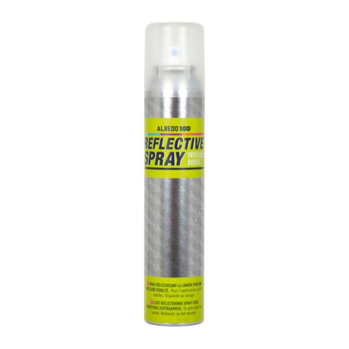 Spray reflectorizant pentru materiale textile, haine, rucsac, incaltaminte Albedo Invisible Bright, 100ml
