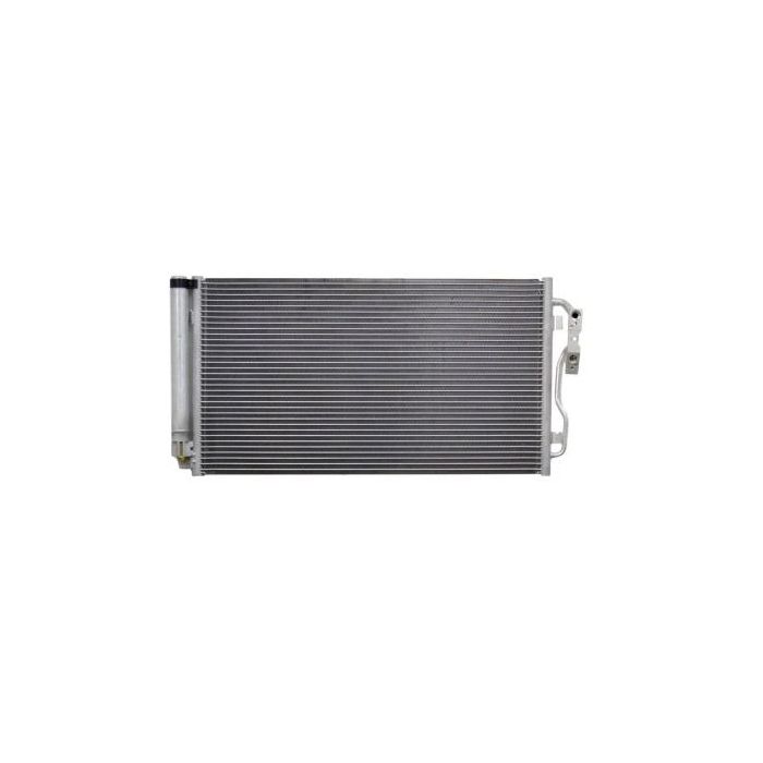 Condensator climatizare BMW Seria 3 F30 F31 F35 F80 11 2012 2019 motor 3 0 d 230 kw diesel 335d xDrive cutie automata full aluminiu brazat 640 605 x353 334 x16 mm cu uscator filtrat