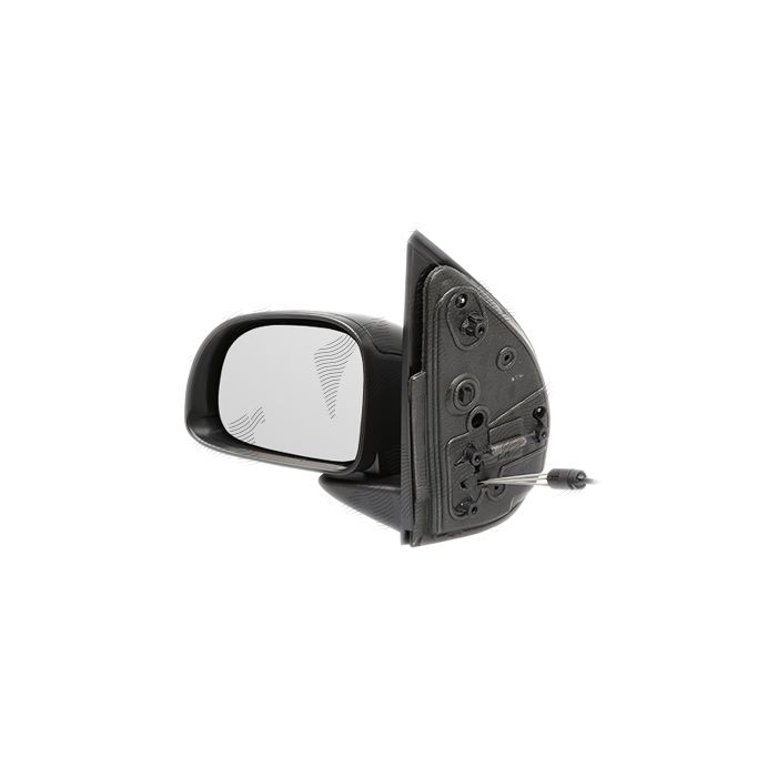 Oglinda exterioara Fiat Panda (319) 05.2012- partea Stanga culoare sticla crom sticla convexa carcasa cu textura ajustare electrica 