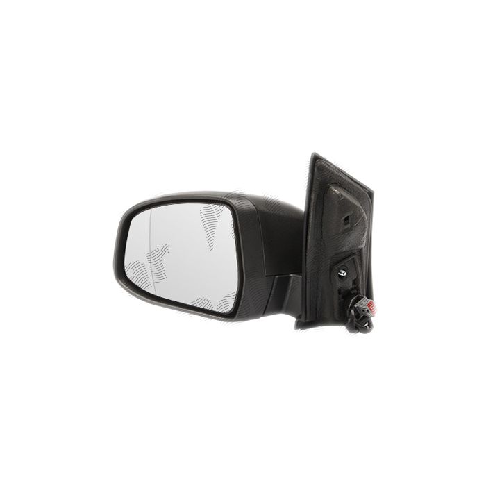 Oglinda exterioara Ford Focus 2 (Da) 01.2008-12.2010 partea Stanga culoare sticla crom sticla asferica carcasa neagra cu incalzire ajustare electrica 1610119; 8M5117683YC; 8M51-17683-YC