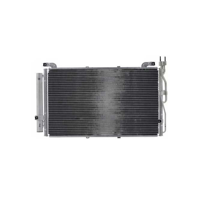 Condensator climatizare Hyundai Matrix 10 2001 08 2010 motor 1 5 CRDI 60 kw diesel full aluminiu brazat 645 605 x382 360 x18 mm cu uscator si filtru integrat