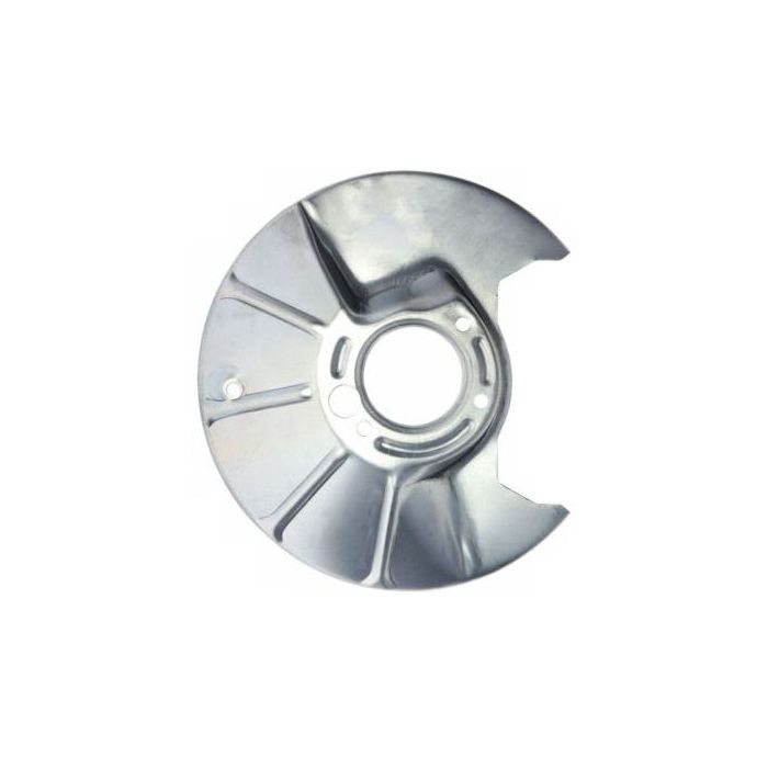 Protectie stropire disc frana Mazda 626 (Ge), 1992-1996, 626 (Gf/Gw), 1997-05.2002, Premacy (Cp), 01.1999-12.2004, Spate, Stanga, metal