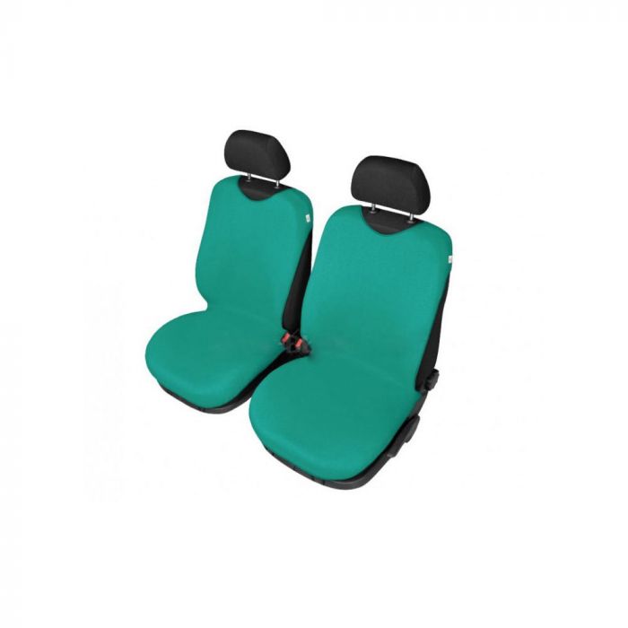 Set huse scaune fata tip maieu pentru Hyundai Santa Fe, culoare Verde, 2 bucati