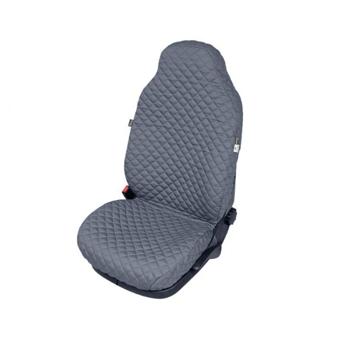 Husa scaun auto COMFORT pentru Fiat Linea, culoare gri, bumbac + polyester
