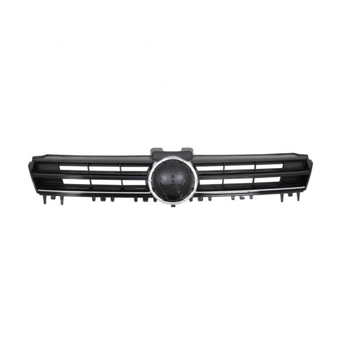 Grila radiator Vw Golf 7 5k 10.2012- Cromat Negru Highline Pentru Modelul Cu Faruri Halogen 5G0853651