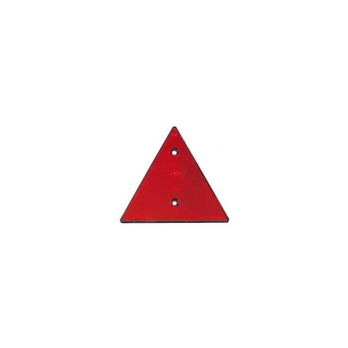 triunghi reflectorizant universal 140mm rosu fixare cu surub