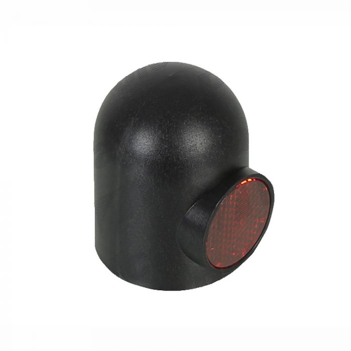 99OD0400 capac sfera negru pentru carlig remorcare auto din plastic cu element reflectori