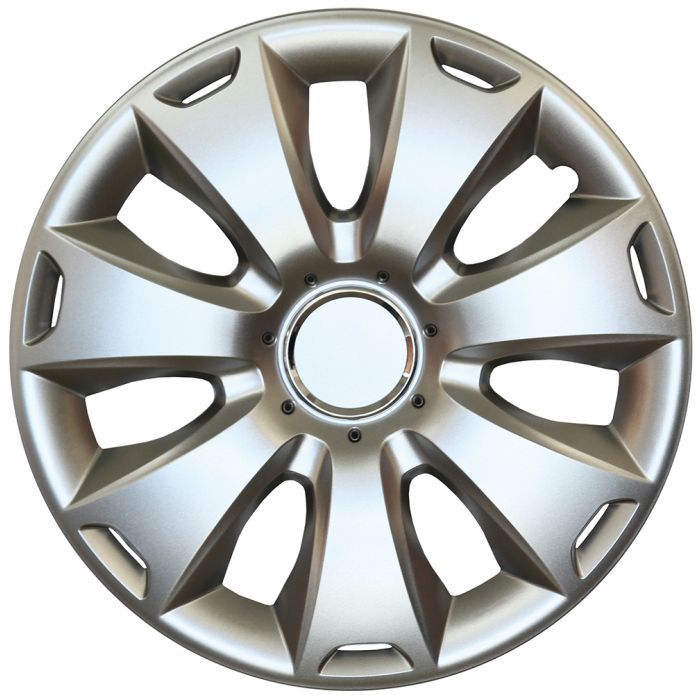 Set capace roti Ford Focus, pe 15 inch, culoare Silver, 15-335