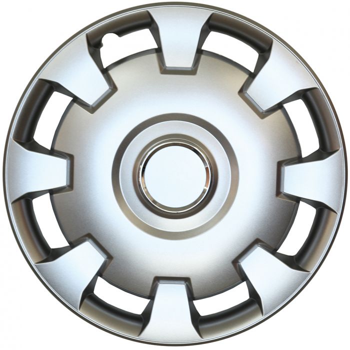 Set capace roti 14 inch tip Opel, culoare Silver 14-206