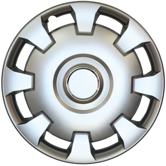 Set capace roti 15 inch tip Opel, culoare Silver 15-303