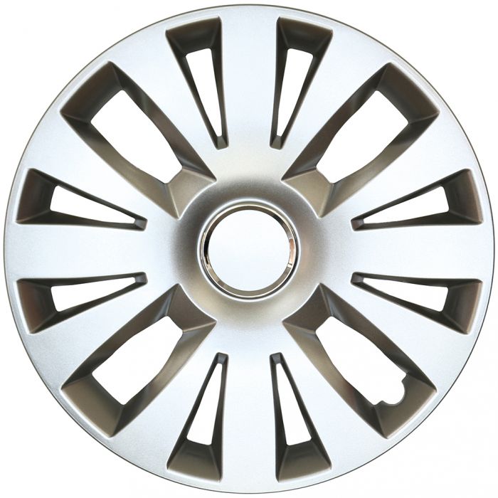 Set capace roti Renault Megane, pe 15 inch, culoare Silver, 15-324