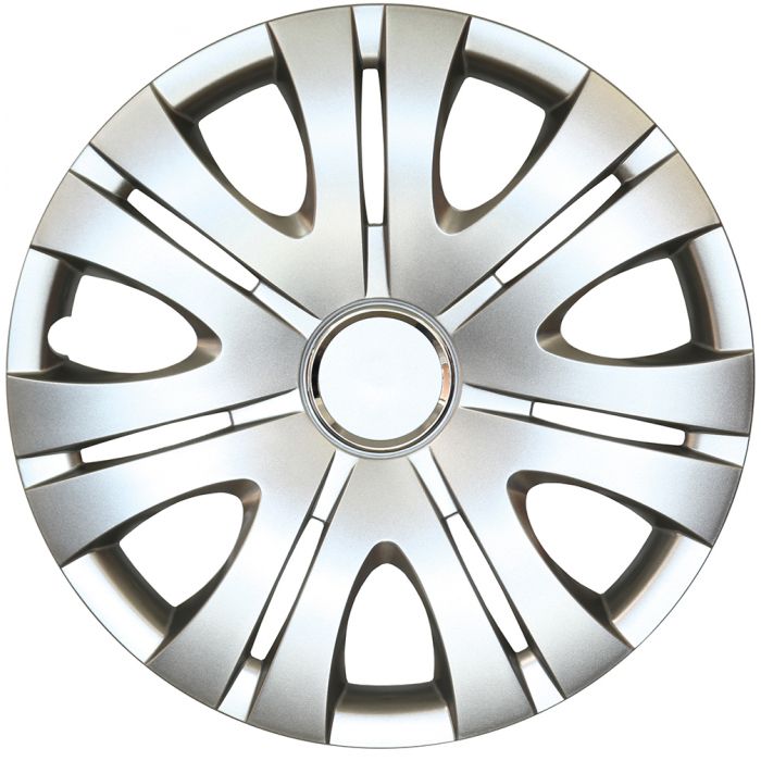 Set capace roti 15 inch tip Toyota, culoare Silver 15-317