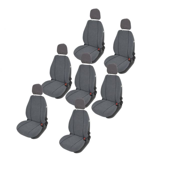 Huse scaune auto Citroen C8 7 locuri separate, Elegance, culoare Gri