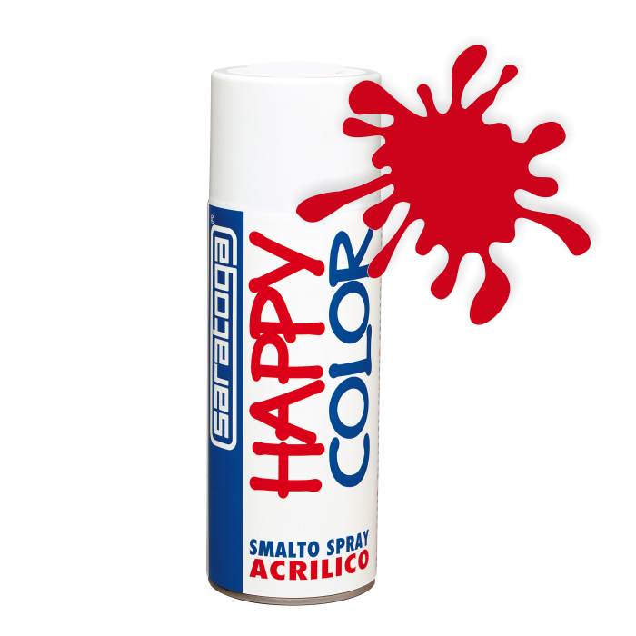 Spray vopsea Portocaliu Ral 2002 HappyColor Acrilic, 400ml