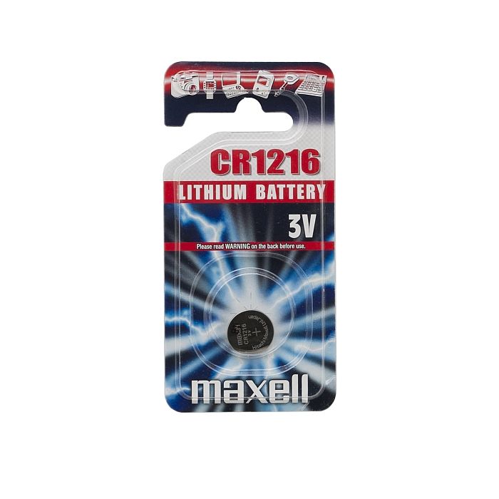 Baterie 3V CR1216 Maxell Litium