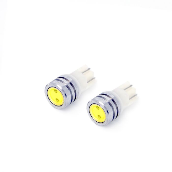 Bec de pozitie tip LED Canbus T10 W2.1x9.5 12V 1W, culoare alb , set 2 buc