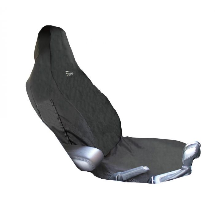 Set huse protectie scaune fata auto elastica Kia Rio, Streetwize Stretch 2 buc