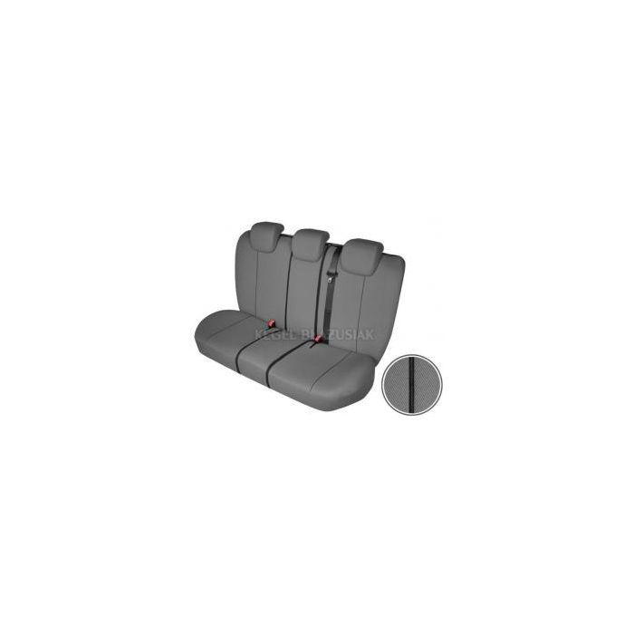 Set huse scaun model Hermes Grey pentru Seat Altea, culoare gri, set huse auto Spate