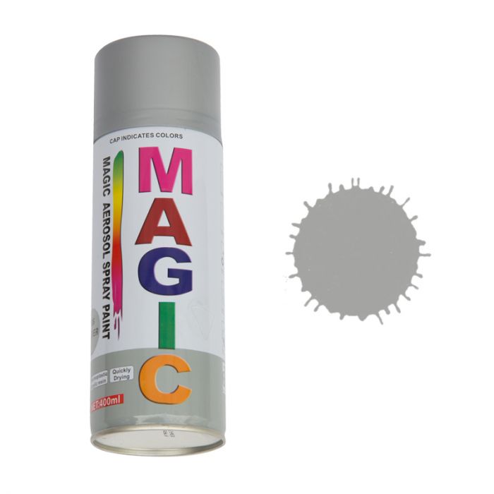 Spray vopsea MAGIC Argintiu - PACHET PROMO 12buc la bax