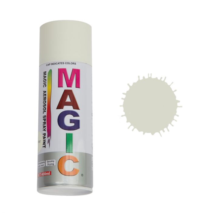 Spray vopsea MAGIC Alb mat