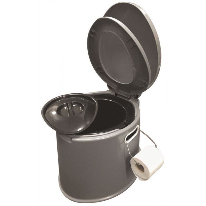LW537 Toaleta portabila cu recipient depozitare cu capac, 7.2 Litri