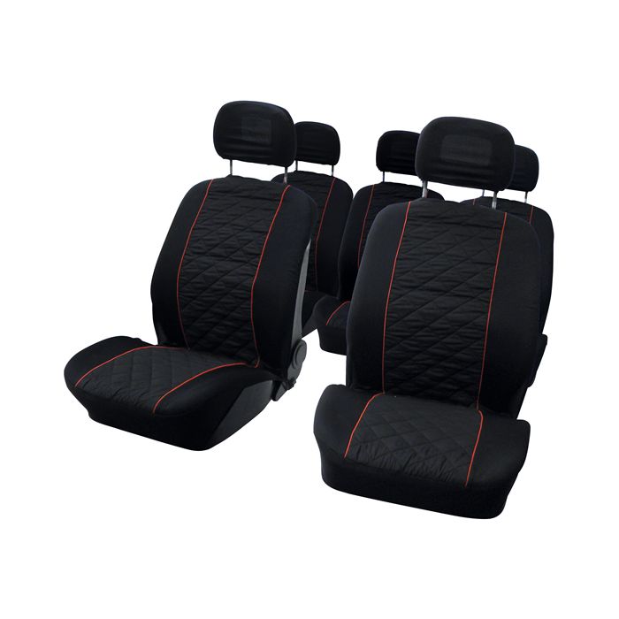 Set huse scaune auto pentru Mazda MPV 10 bucati pentru 5 scaune separate