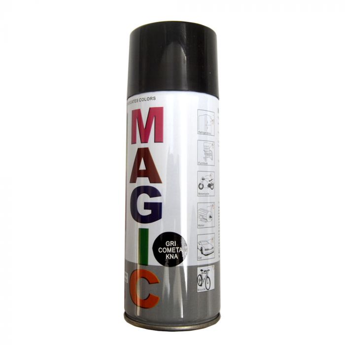 Spray vopsea MAGIC Gri Cometa KNA , 400 ml.