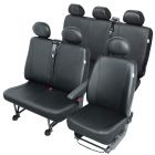 Huse scaune auto Practical pentru Opel Movano III 2010, Vivaro, 3+2+1, set huse auto VAN