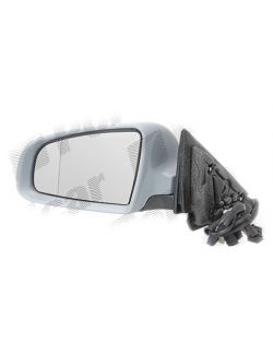 Oglinda exterioara Audi A3 (8p) 05.2003-04.2008 partea Dreapta culoare sticla crom sticla convexa carcasa grunduita cu incalzire ajustare electrica ALKAR 6140500; 8P1858532A01C; 8P1858532G01C; AD3207313