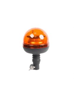 Girofar auto Automax 12V 24V orange cu bec LED fixare pe suport 45 Led uri R10 R65