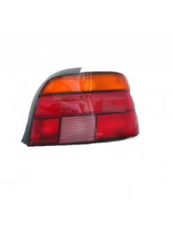 Stop, lampa spate BMW Seria 5 (E39), 01.1996-08.2000, model SEDAN, TYC, partea stanga, tip bec P21W+R5W; rosu-galben; fara soclu bec ;