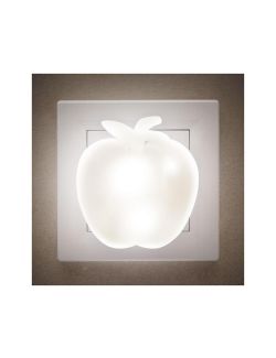 Lumină de veghe model măr (alb cald)