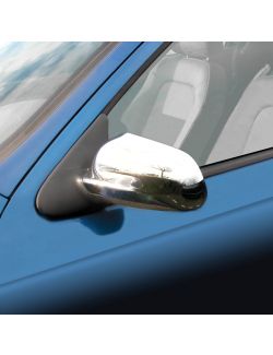Carcasa oglinda exterioara Opel Corsa C 2000-2010, model cromat tuning , 2 buc la set.
